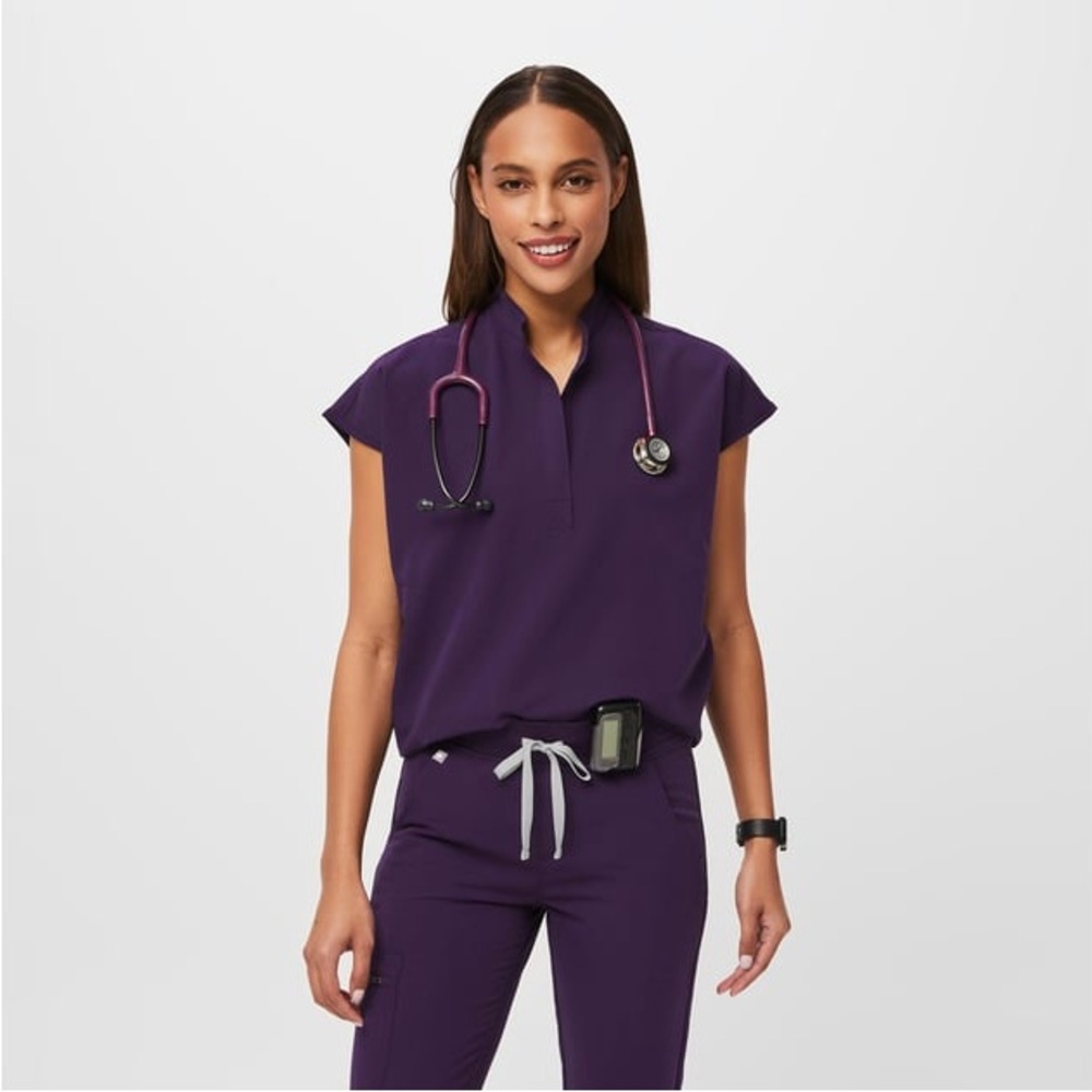FIGS Scrub Set XS Purple Jam